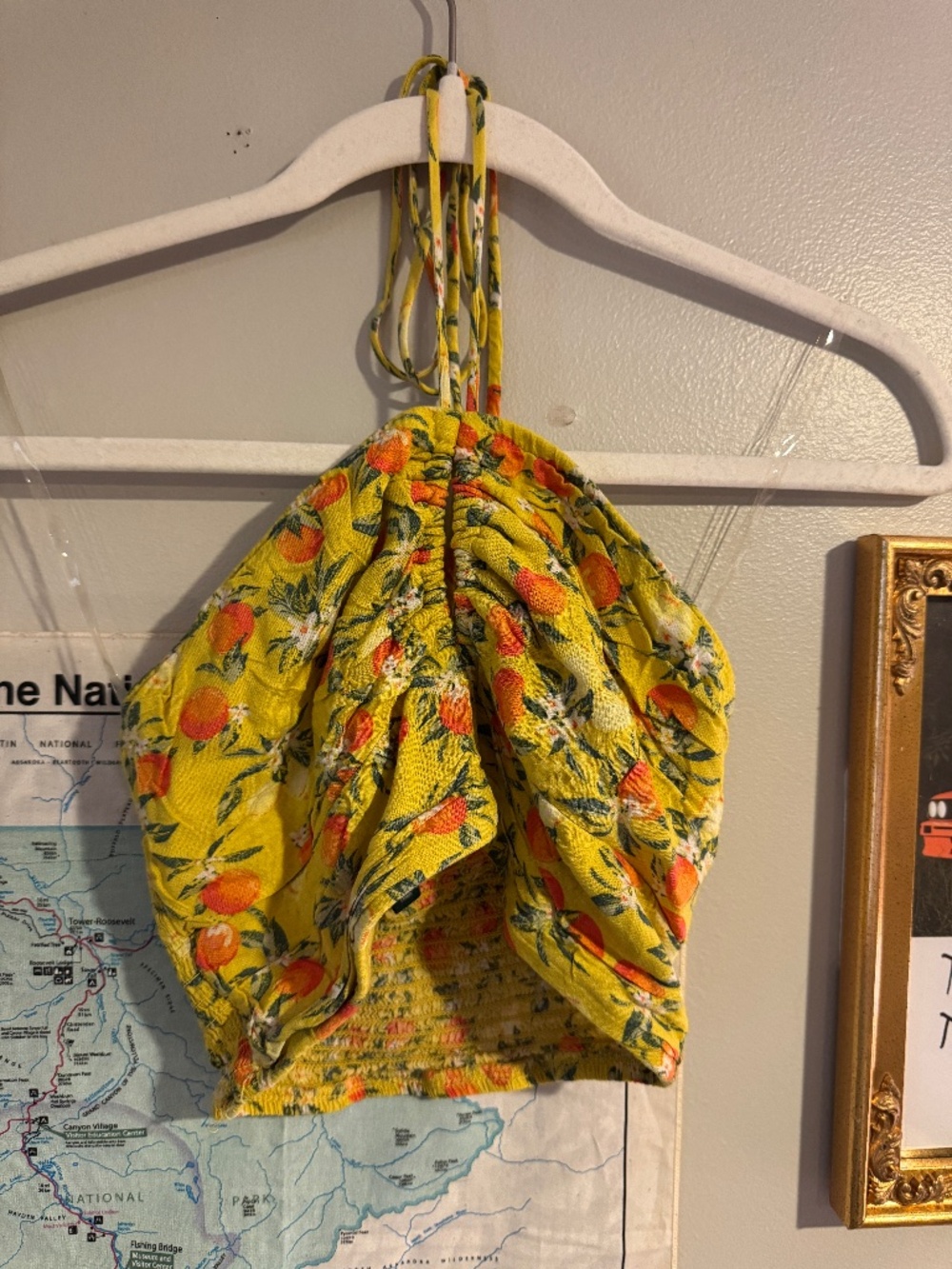 Tropical Halter Bandeau Top From Target